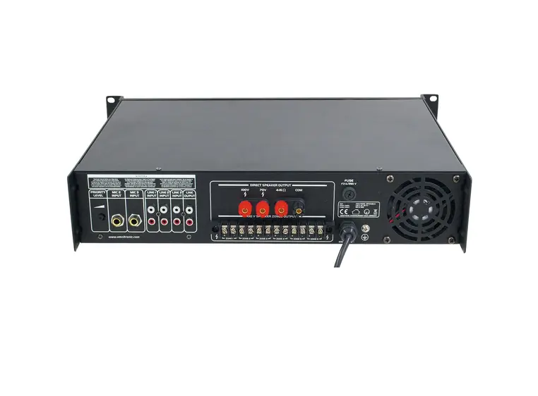 OMNITRONICMPVZ-180.6 PA mixing amplifier 6-zone PA mono mixing amplifier 